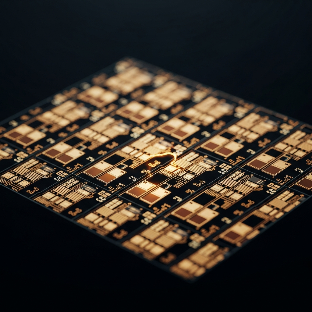Silicon wafer macro